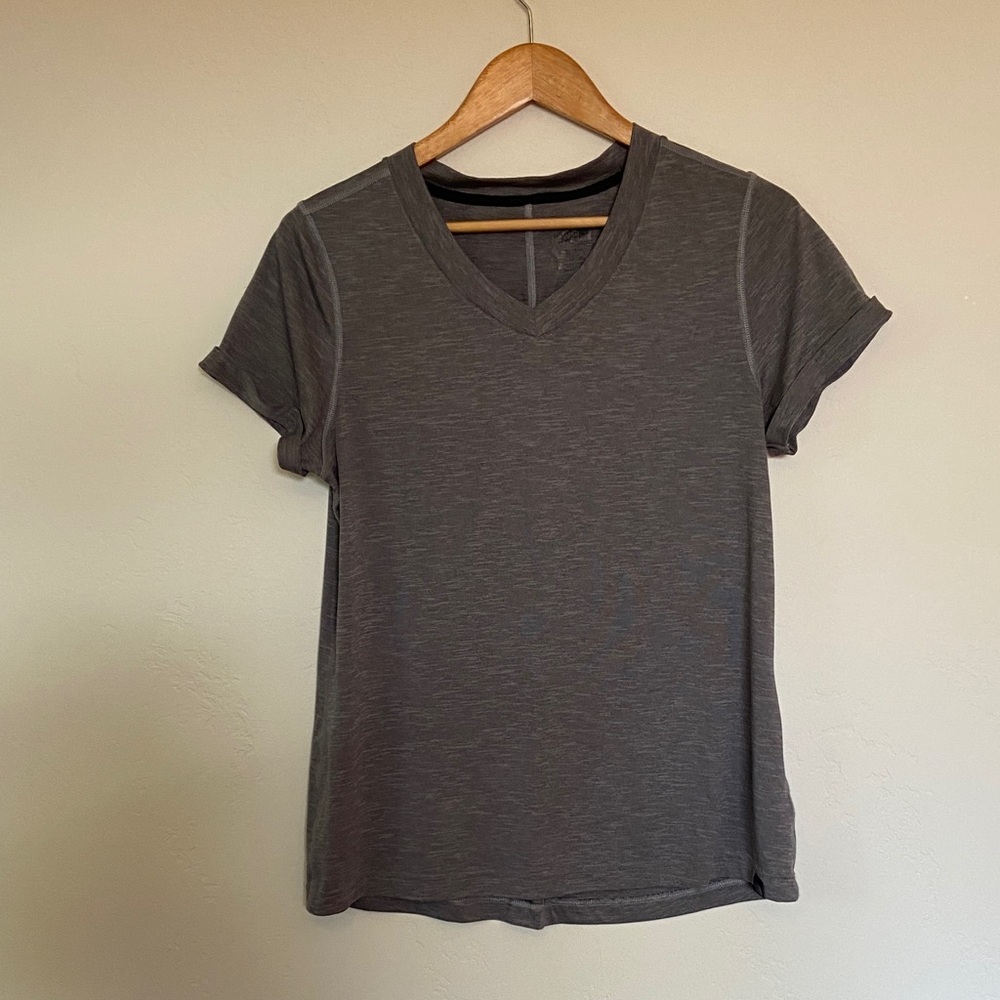 The North Face Charcoal V-Neck Women's Tee
